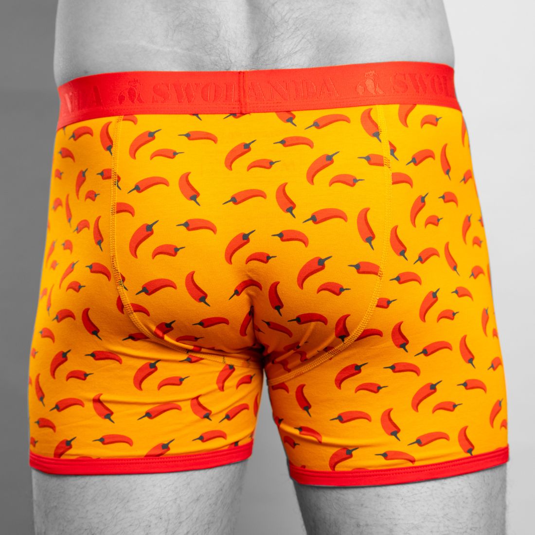 Bamboo Boxers - Chillies by Swole Panda