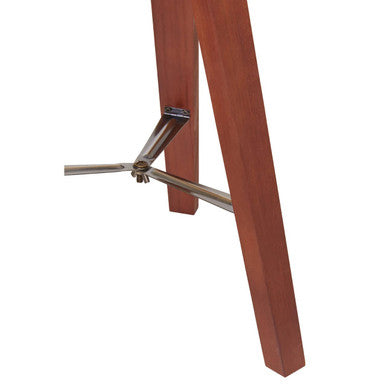 Malvern Tripod Table Lamp with Brown Base