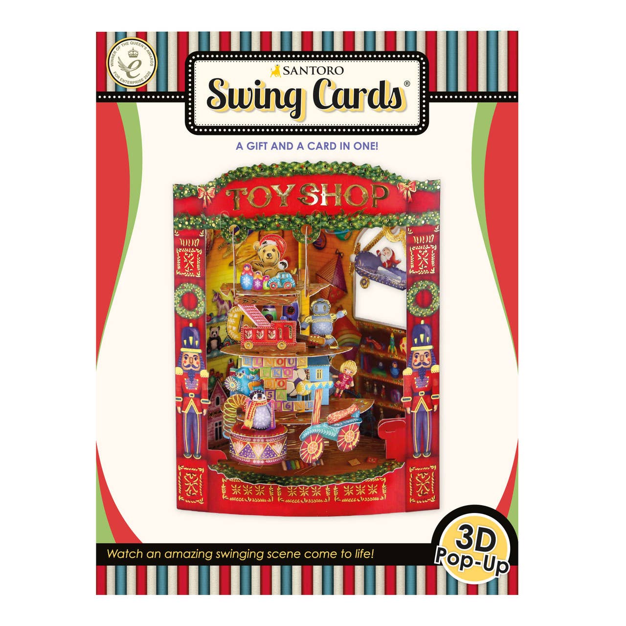 Swing Cards - Christmas Toy Shop