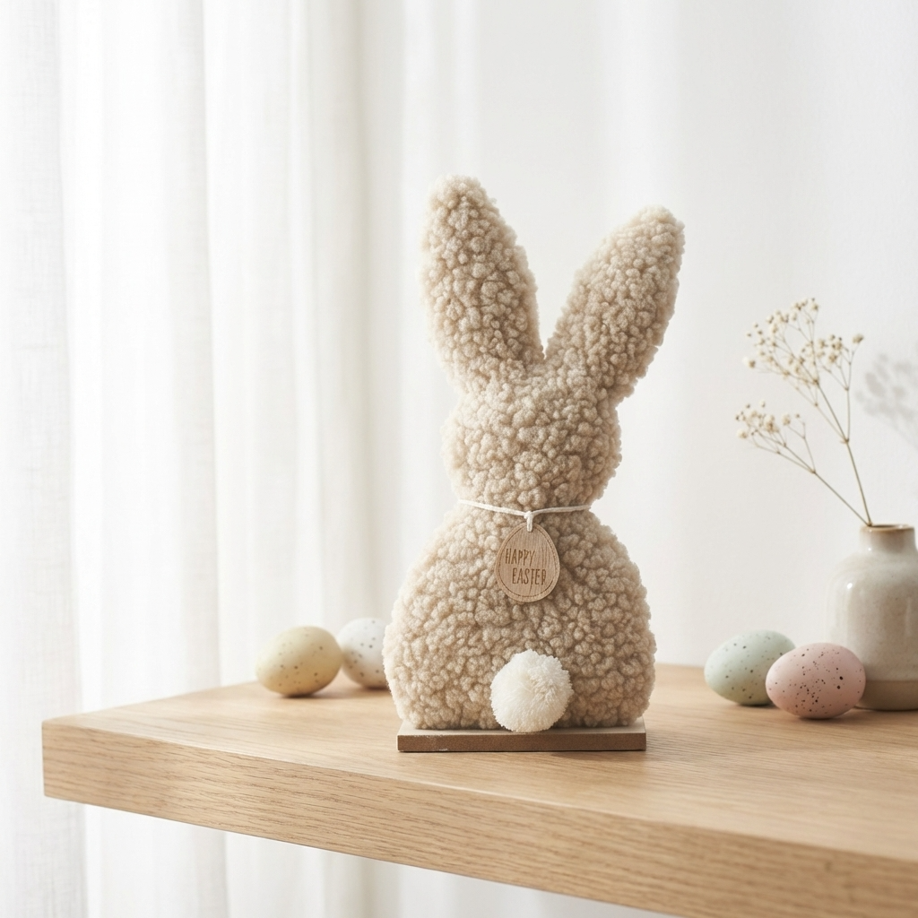 Sherpa Easter Bunny Decoration