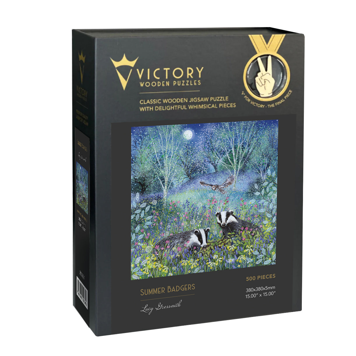 Victory Wooden Summer Badgers (Large) Jigsaw Puzzle