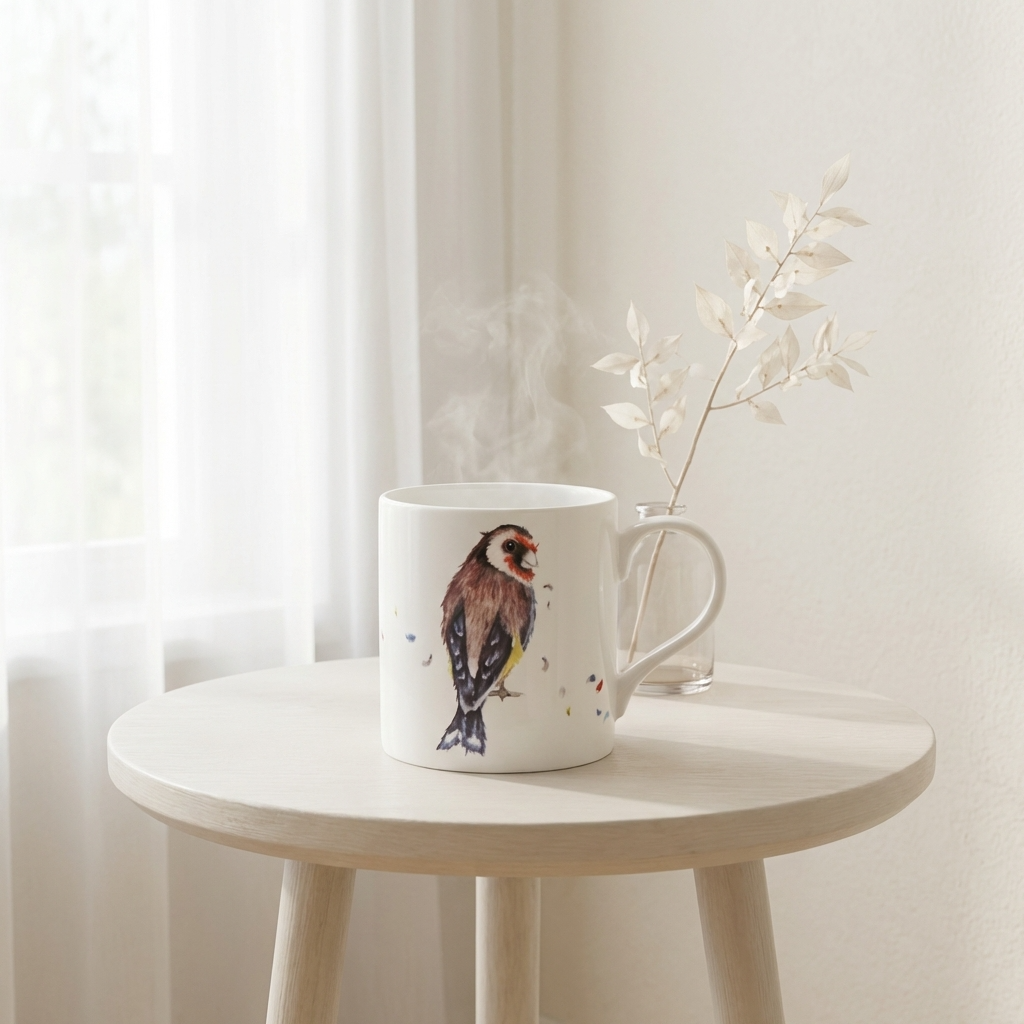 Goldfinch Mug, 13cm