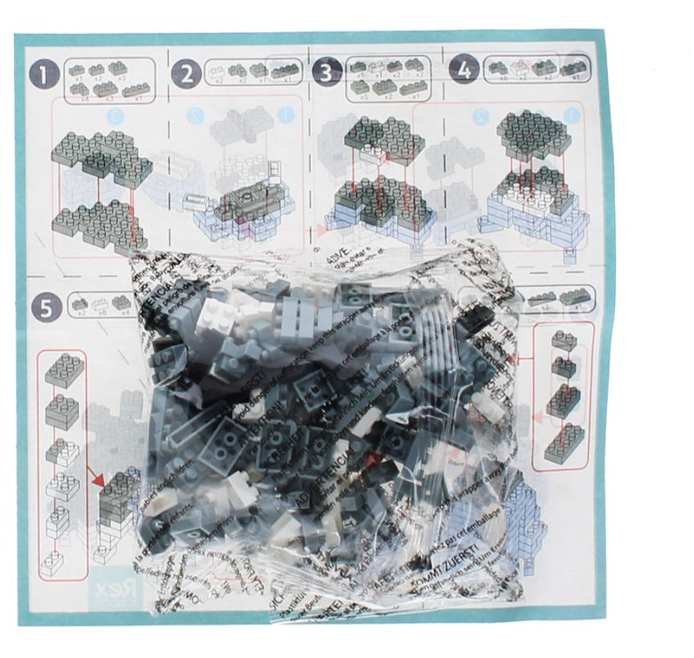 Model Brick Kit, Schnauzer, 11cm