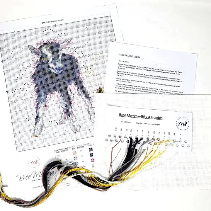 Bree Merryn - Billy and Bumble Cross Stitch Kit