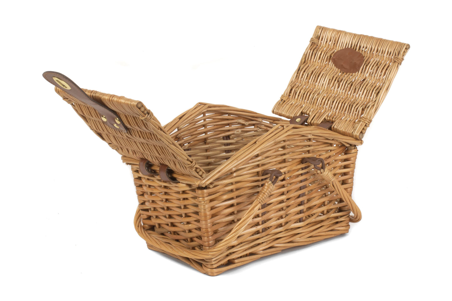 Light Steamed Swing Handle Hamper