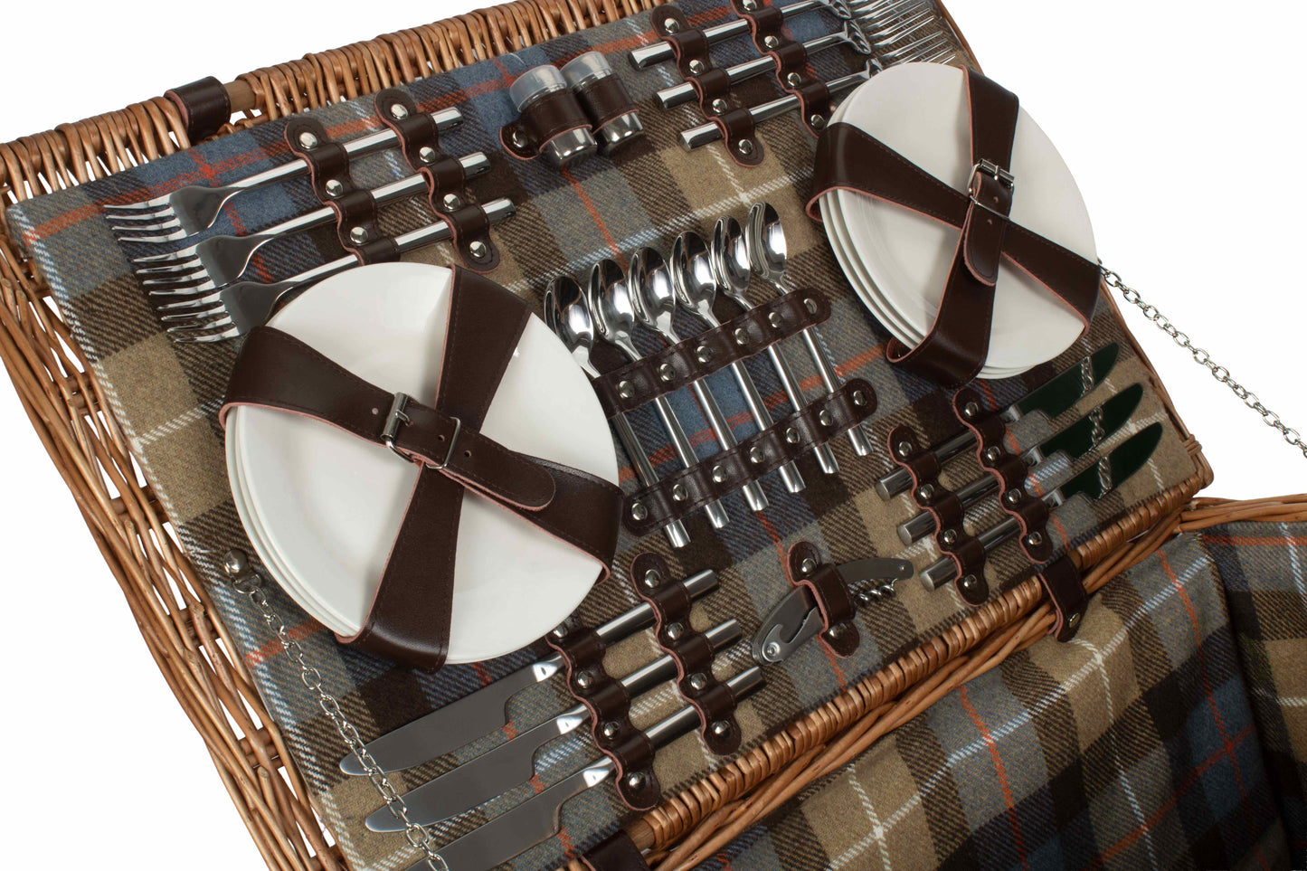 Rope Handled Ravenstor 6 Person Picnic Hamper