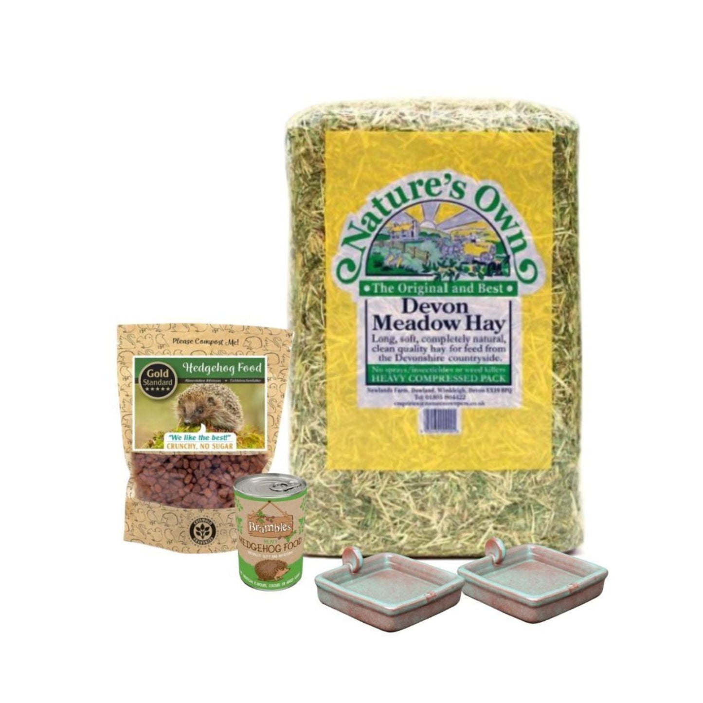 Green Feathers Hedgehog Care Starter Pack