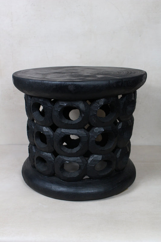 Donut Bamileke Table - Black - 137.2 by Botanical Boys