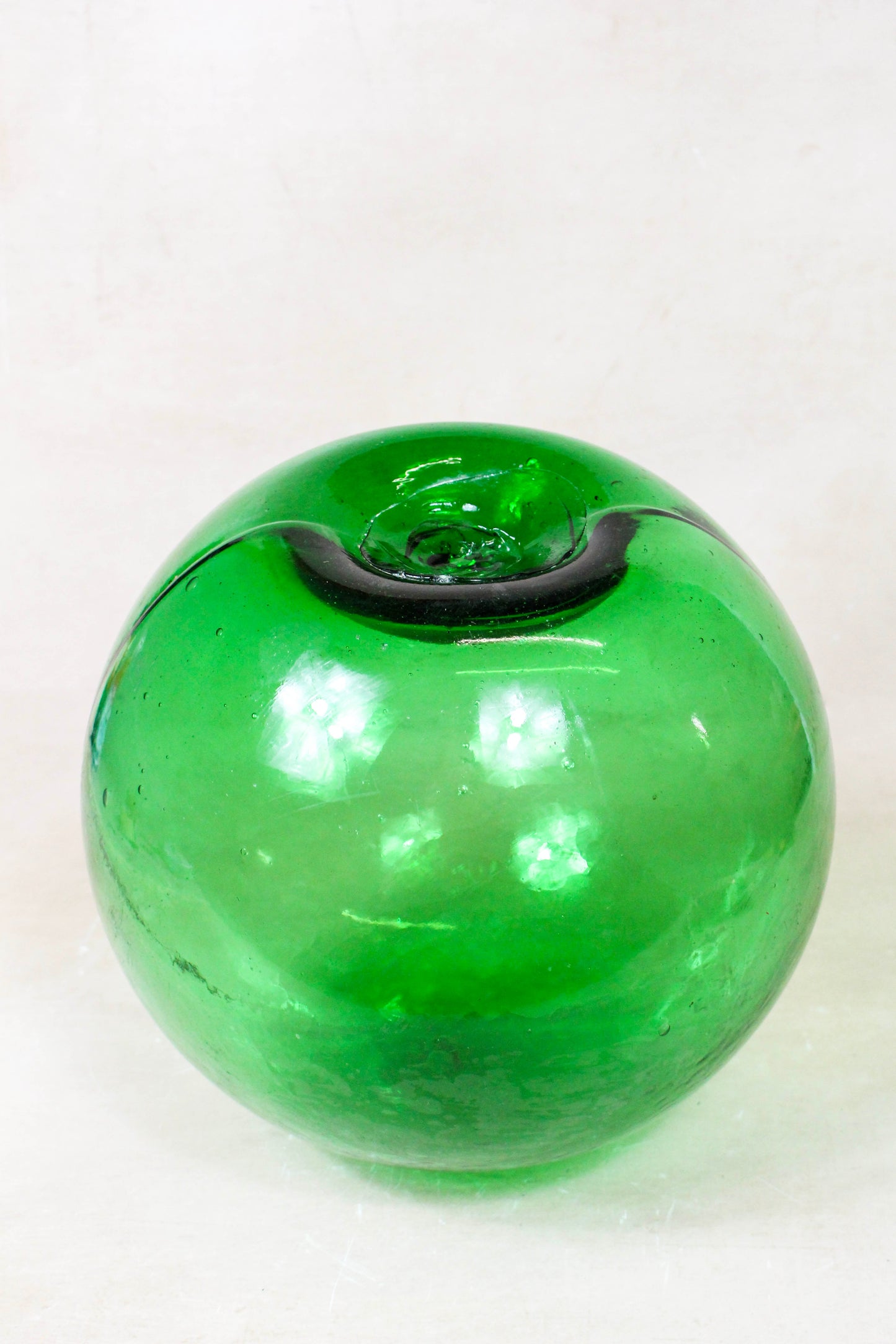 Antique Large Hand Blown Glass Buoy GB2 By Botanical Boys