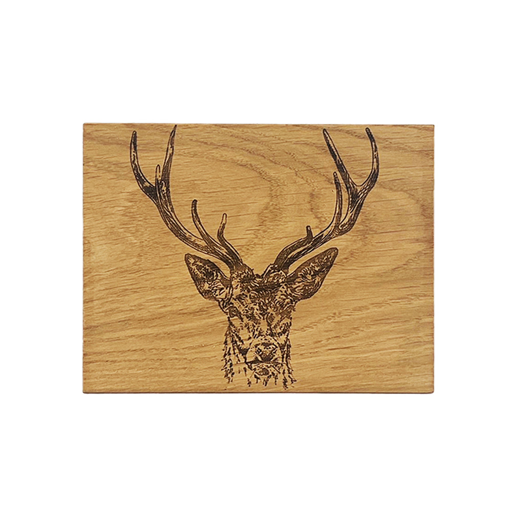 Stag Prince Oak Bar Board by Selbrae House