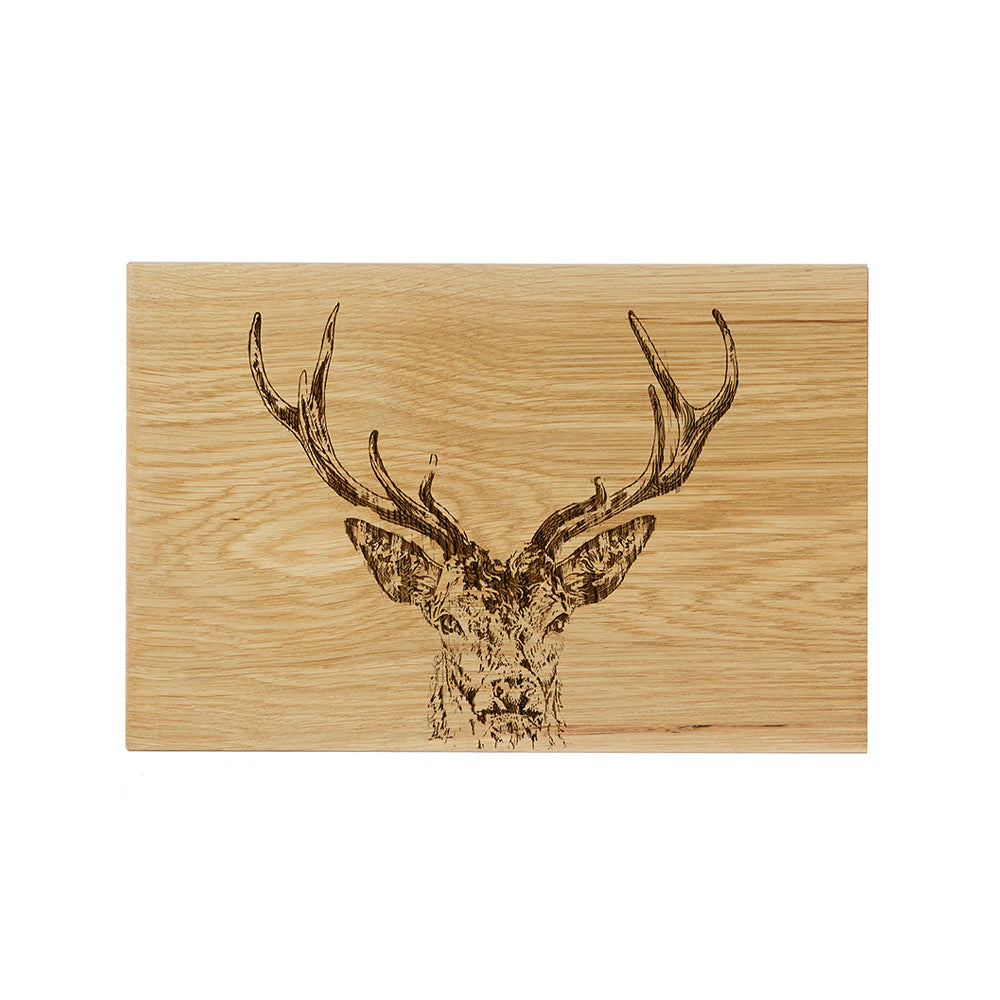 Stag Prince Oak Serving & Cheese Board by Selbrae House