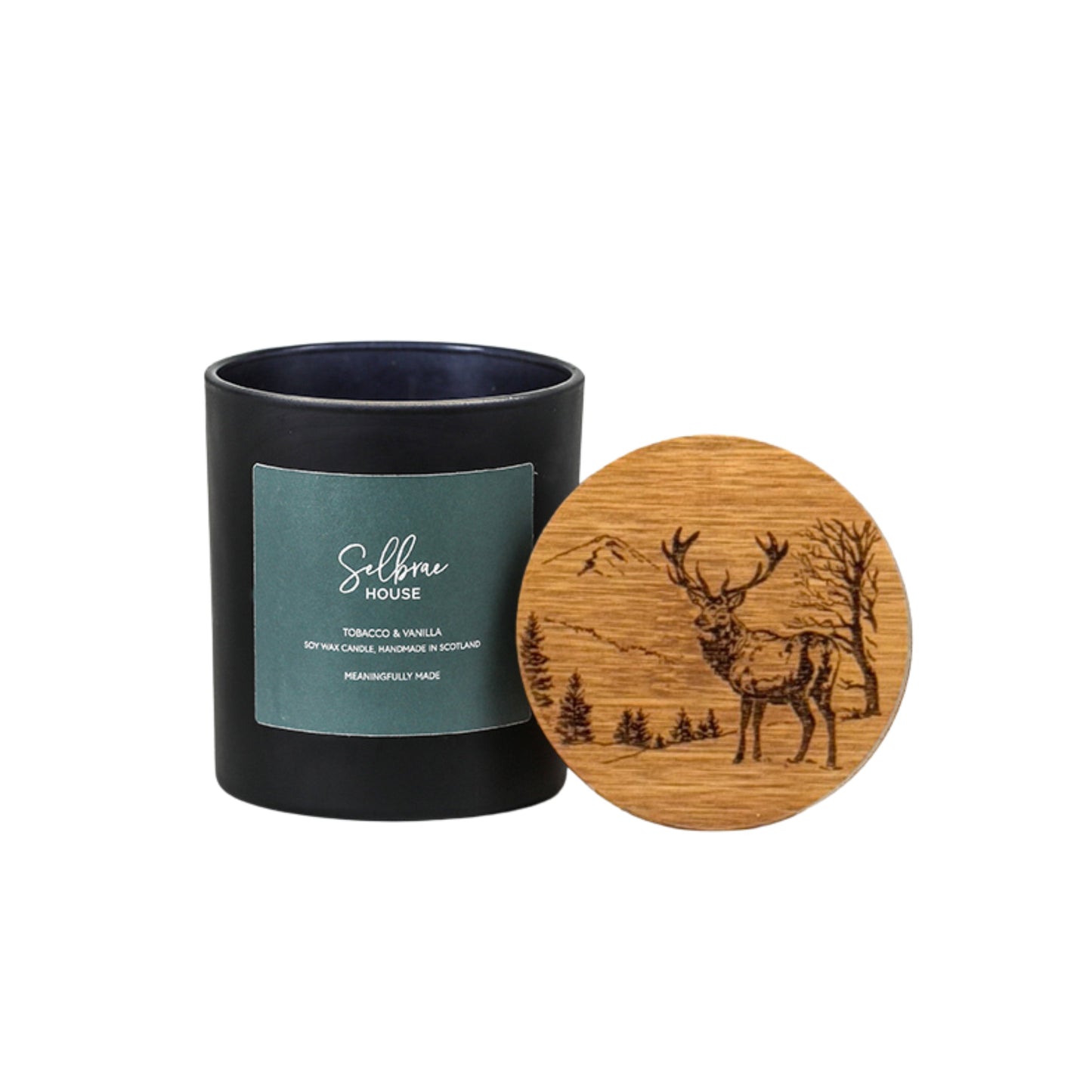 Scenic Stag Tobacco & Vanilla Candle by Selbrae House