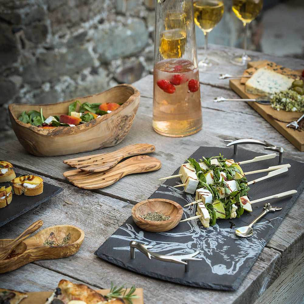 Stag Slate Serving Tray - Large by Selbrae House