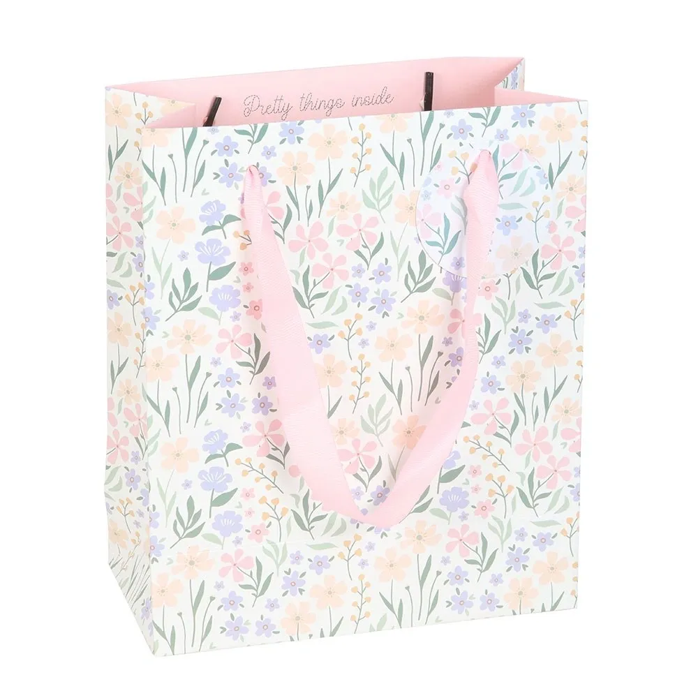 23CM MEDIUM DITSY FLORAL GIFT BAG