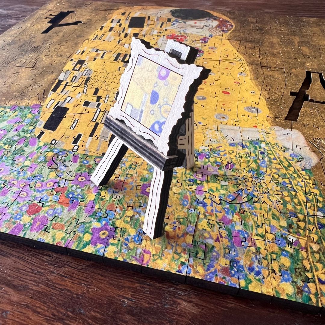 Victory Wooden The Kiss Jigsaw Puzzle