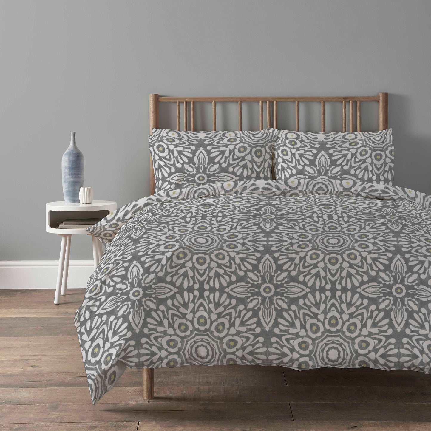 Alhambra Grey Duvet Cover Set by OLIVIA ROCCO