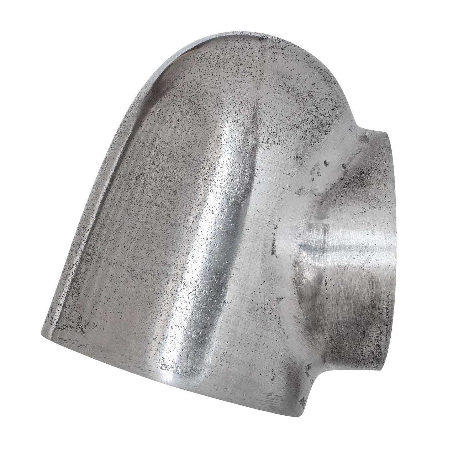 Hopton ~ Pewter Mast Down Light Solid Cast Wall Sconce by Vintage-Electrical