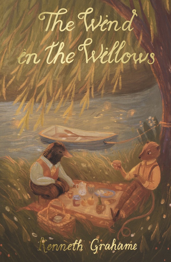 The Wind in the Willows illustrated book cover from The Ultimate Children's Collection by Wordsworth Editions