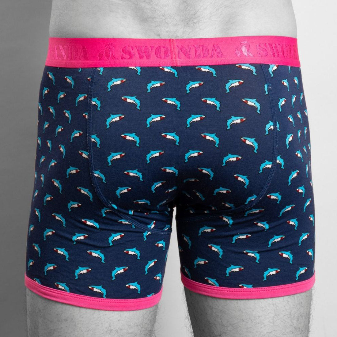 Bamboo Boxers - Sharks by Swole Panda
