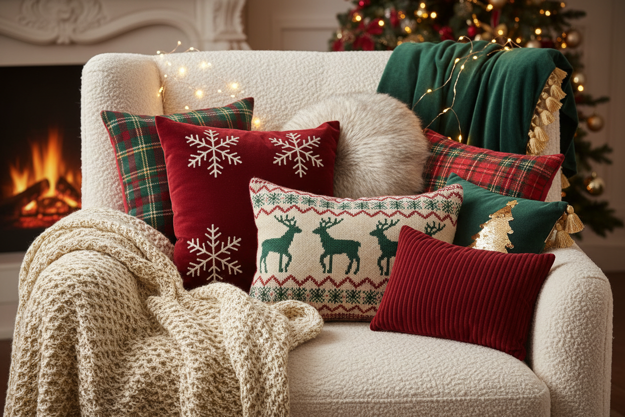 Christmas Cushions & Throws – The Coach House Store Ltd