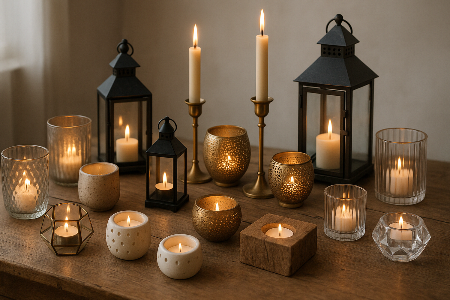 Candles & Candle Holders