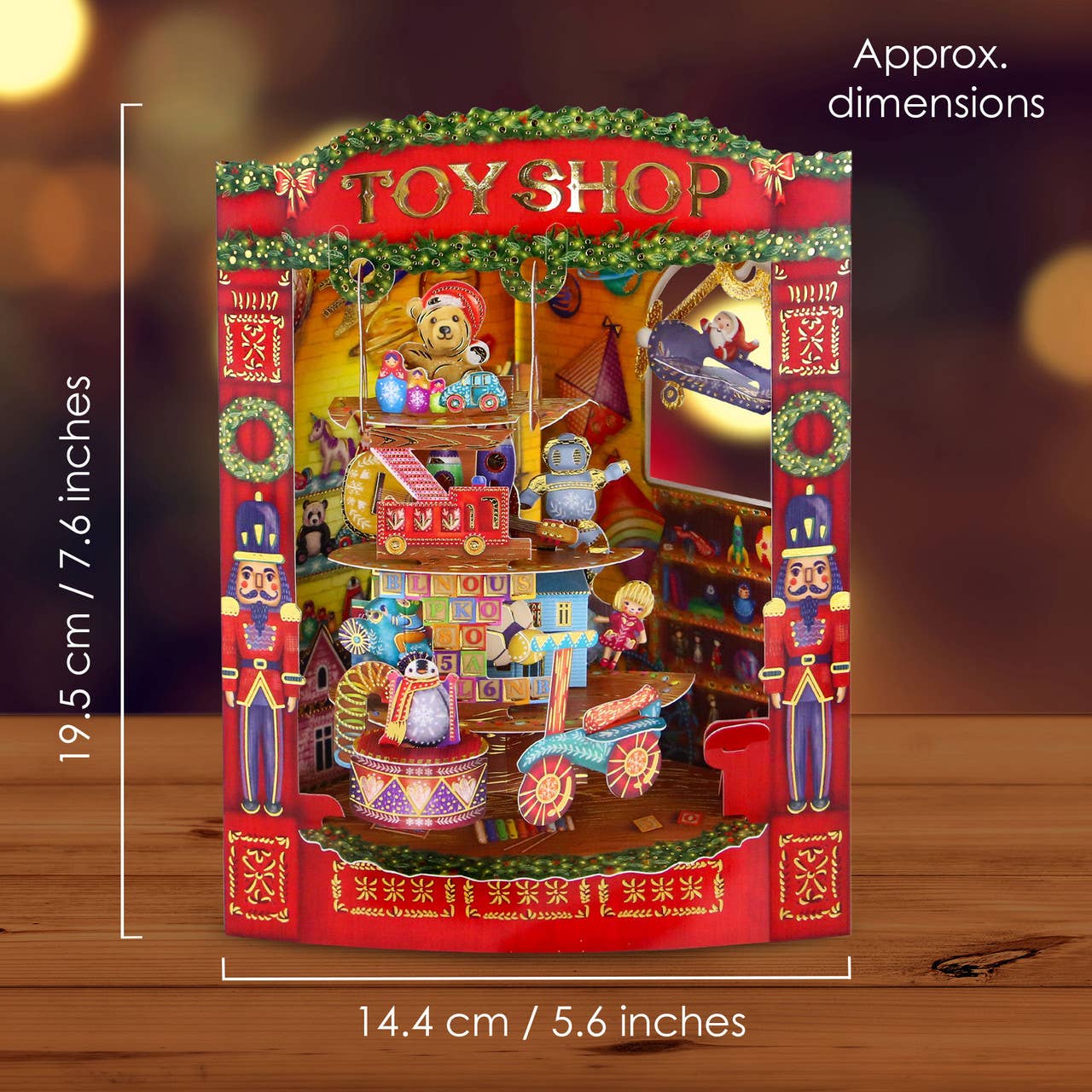 Swing Cards - Christmas Toy Shop