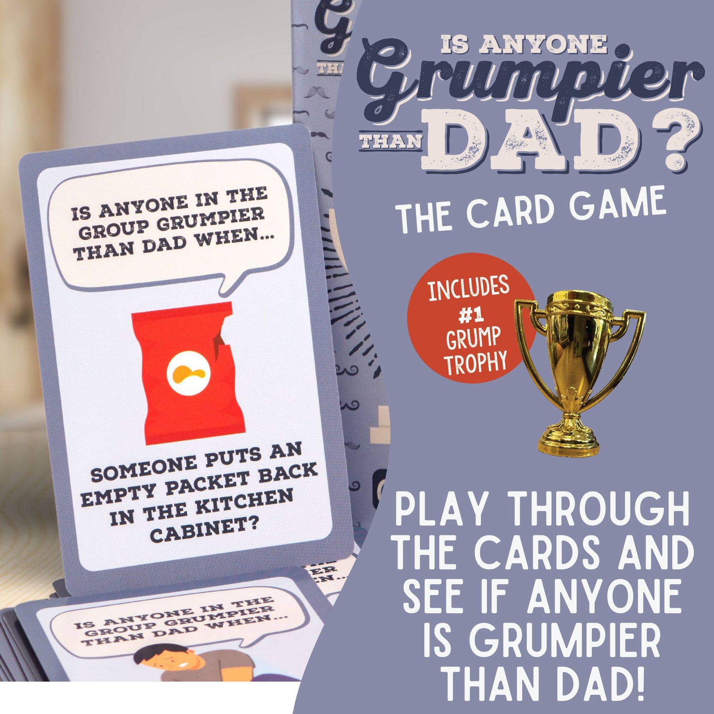 Grumpier Than Dad Family Card Game