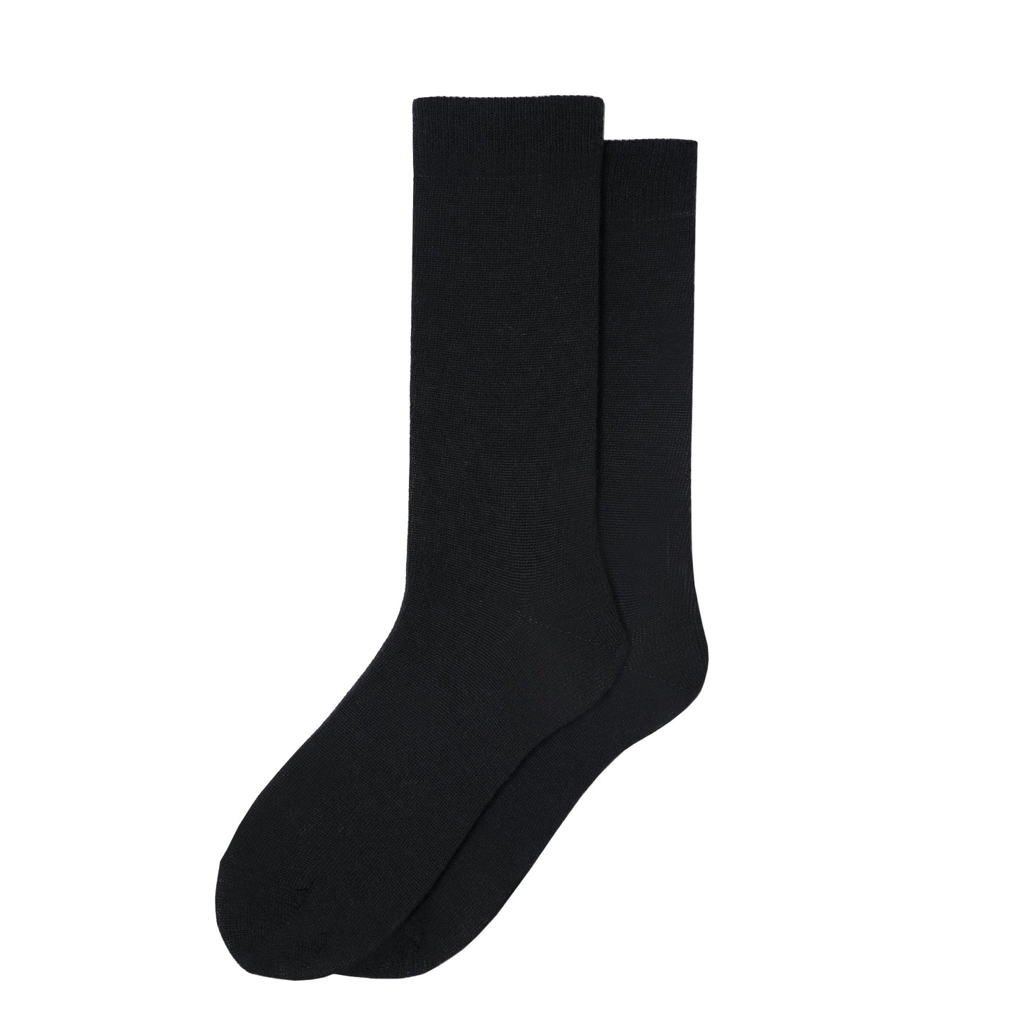 Duchy Everyday Merino Wool Socks – 6 Pair Black Bundle