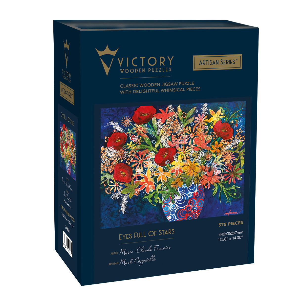 Victory Wooden Eyes Full Of Stars - Artisan™ Jigsaw Puzzle