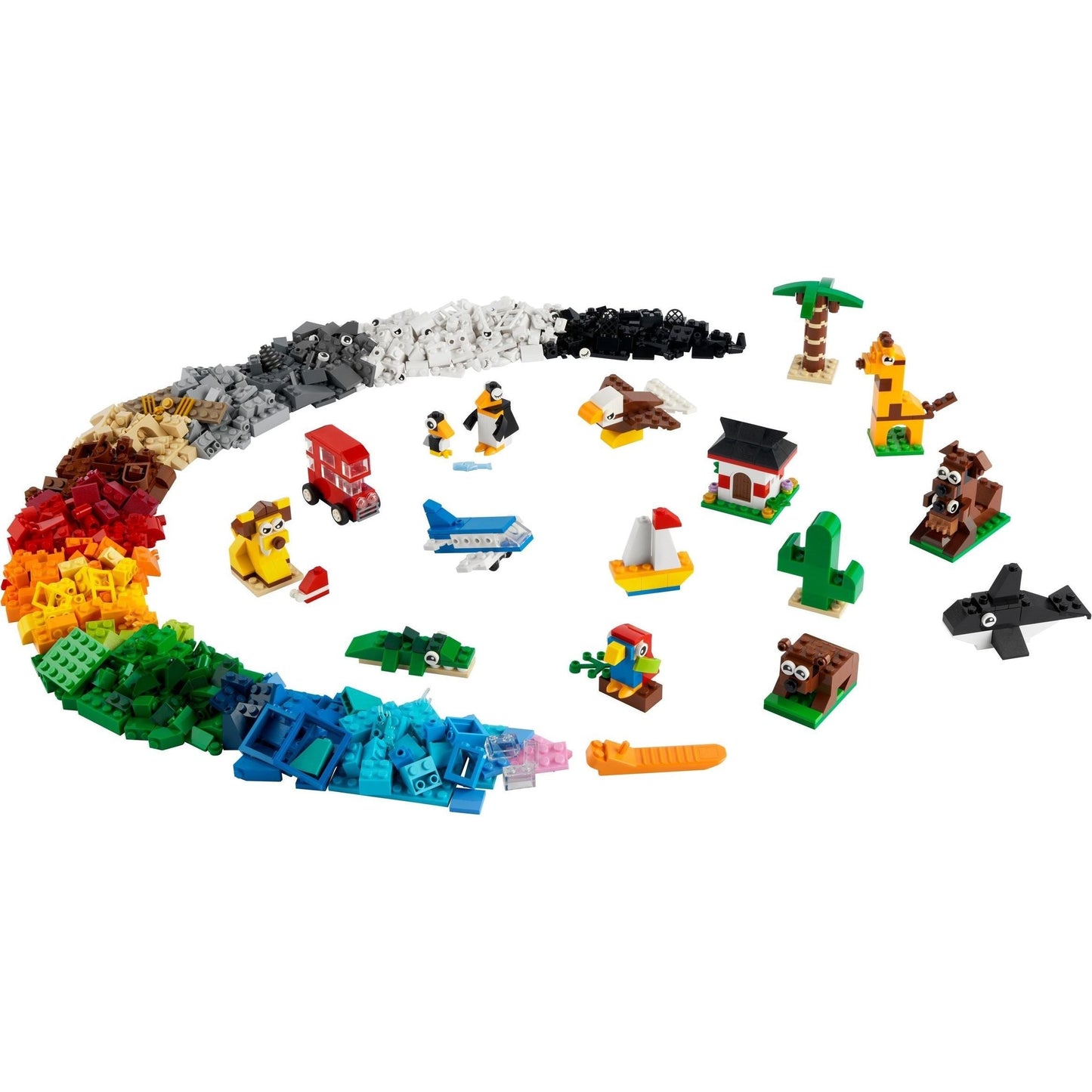 LEGO Classic Around the World 11015 Building Bricks Set | 950 Pieces