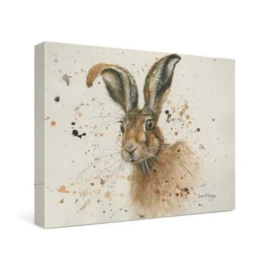 Hugh Canvas Cutie (6"x8")