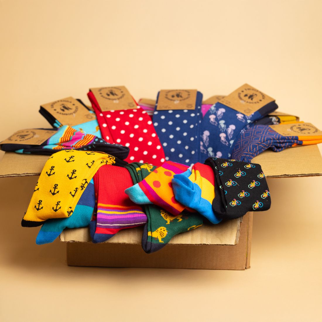 The Swole Panda Socks Mystery Box by Swole Panda