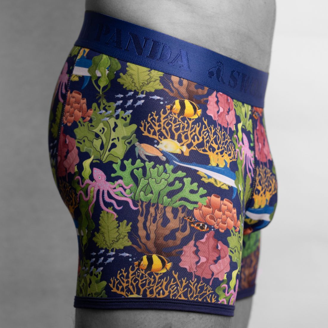Bamboo Boxers - Marine by Swole Panda