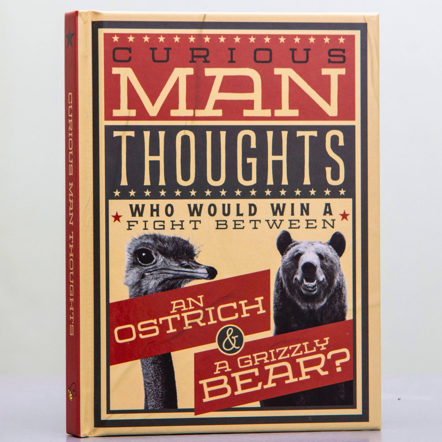 Curious Man Thoughts Funny Fact Book