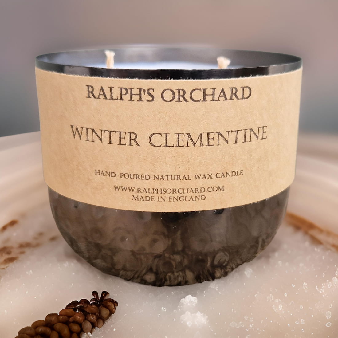 Ralph's Orchard Winter Clementine Candle