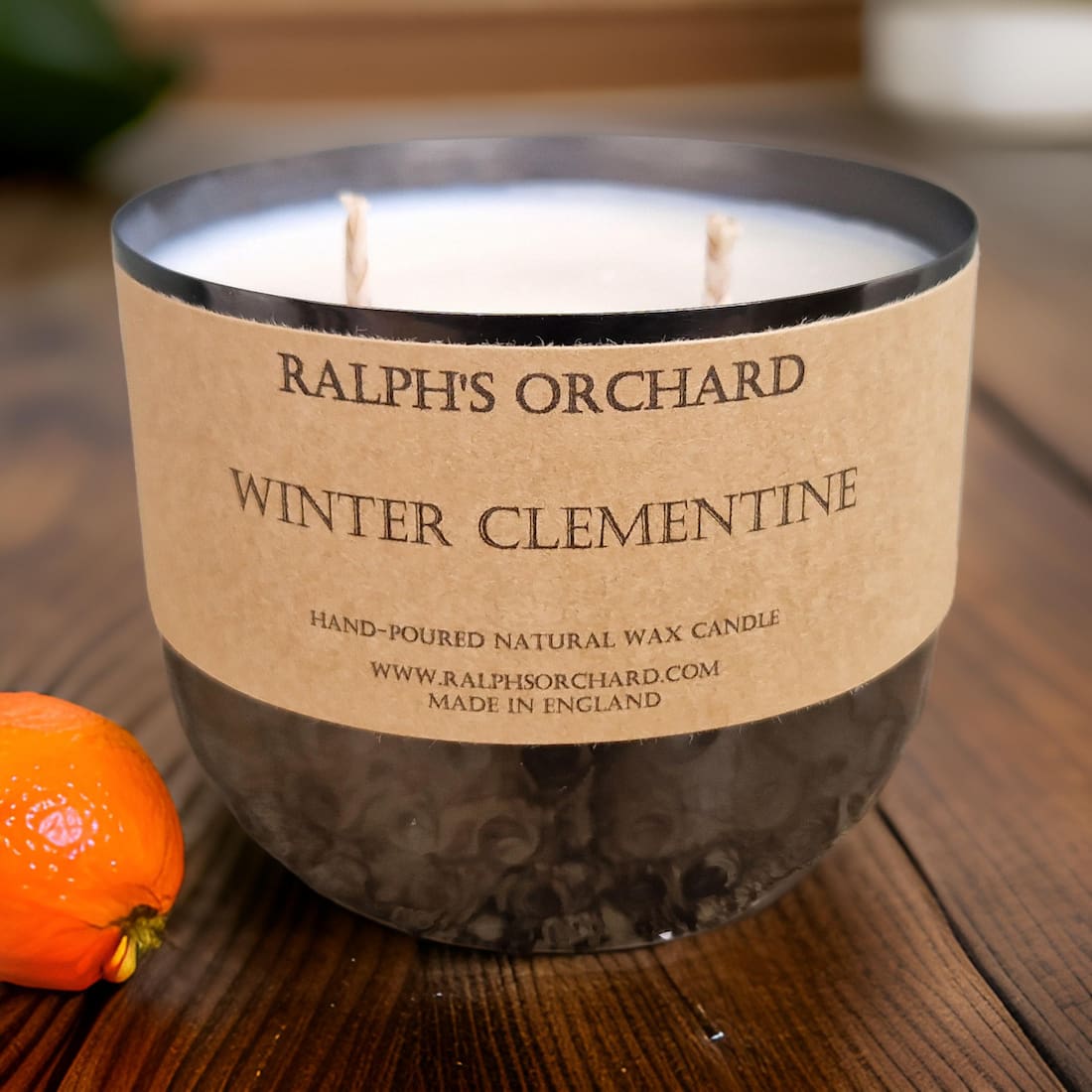 Ralph's Orchard Winter Clementine Candle