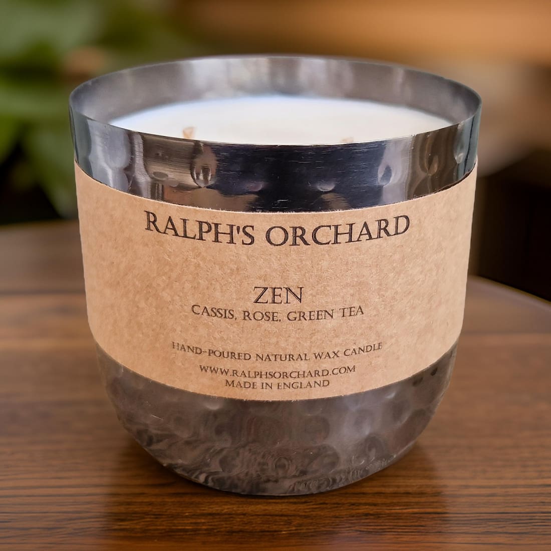 Ralph's Orchard 2-Wick Dimpled Black Candles