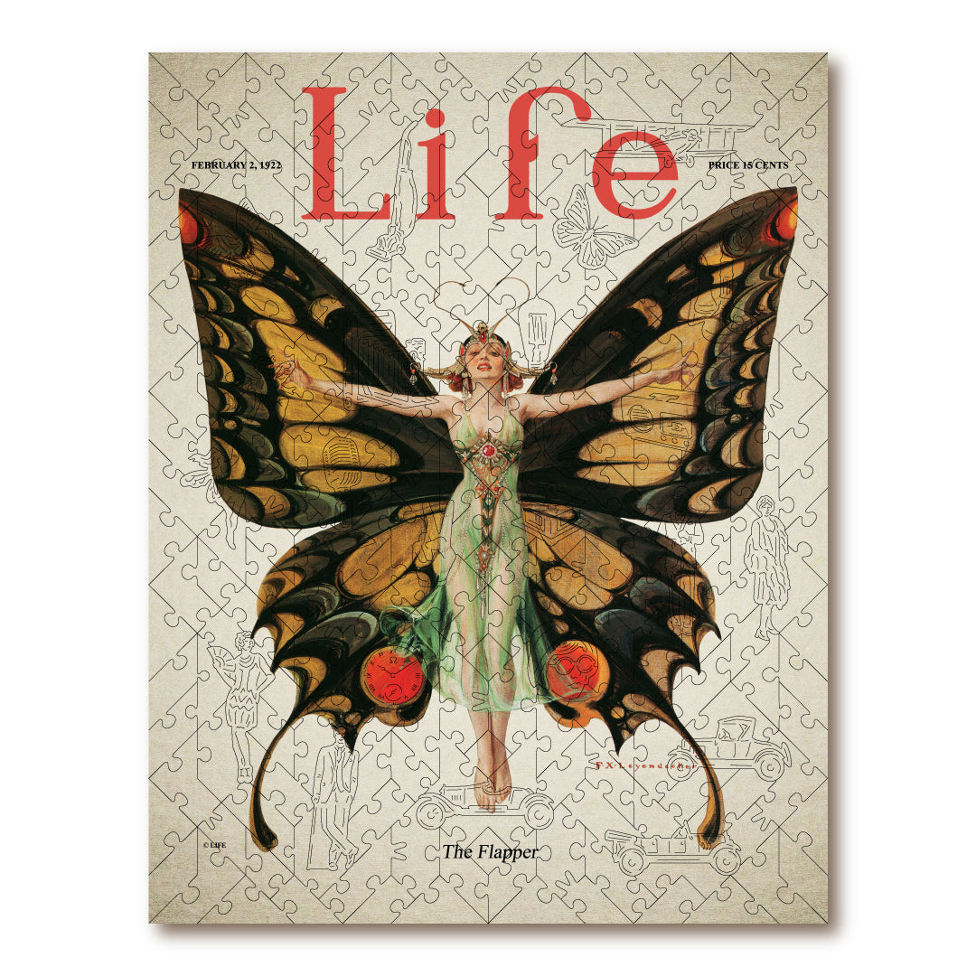 Victory Wooden The Flapper - Life,1922 Jigsaw Puzzle