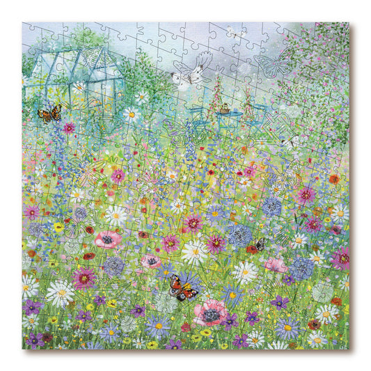 Victory Wooden Butterfly Garden Jigsaw Puzzle