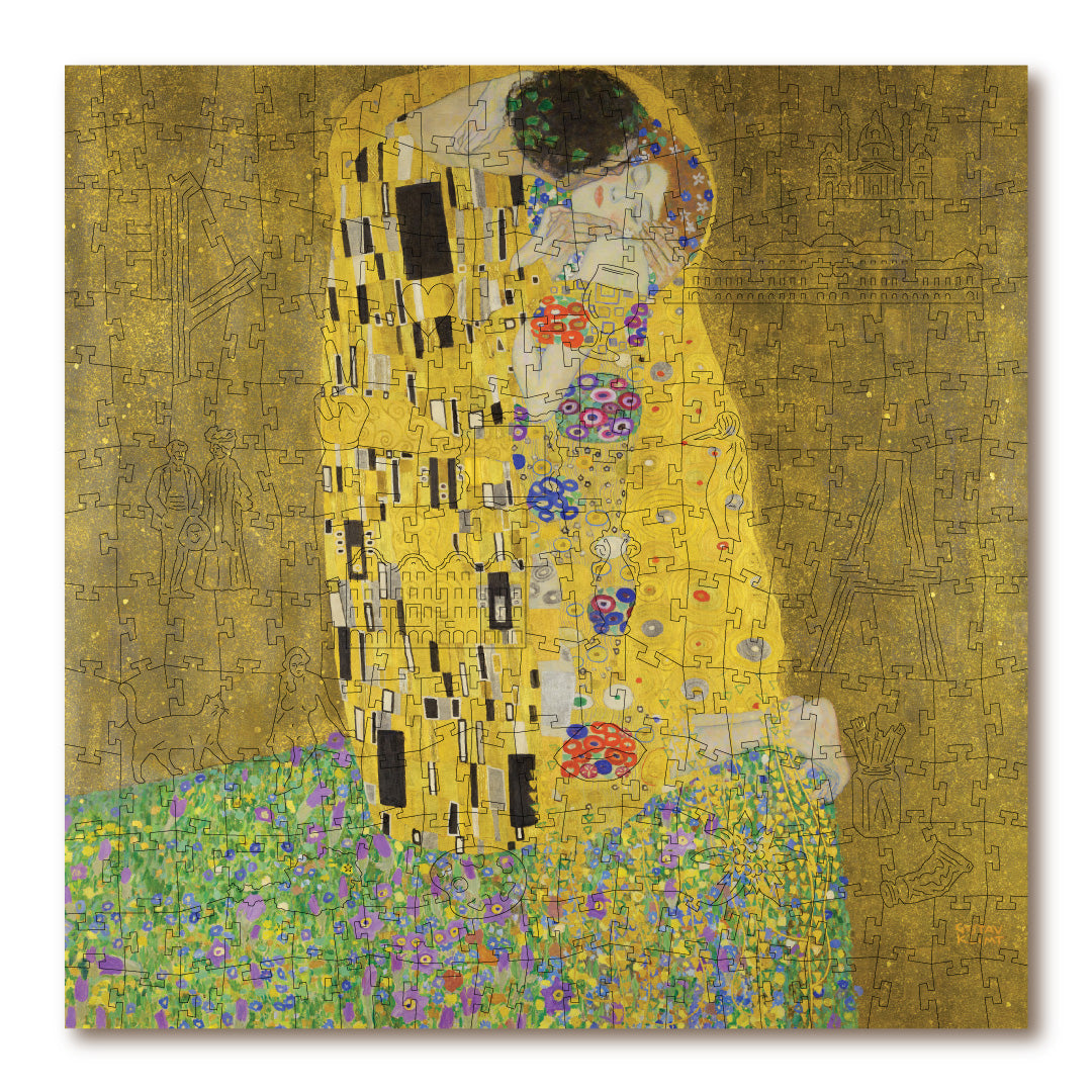 Victory Wooden The Kiss Jigsaw Puzzle