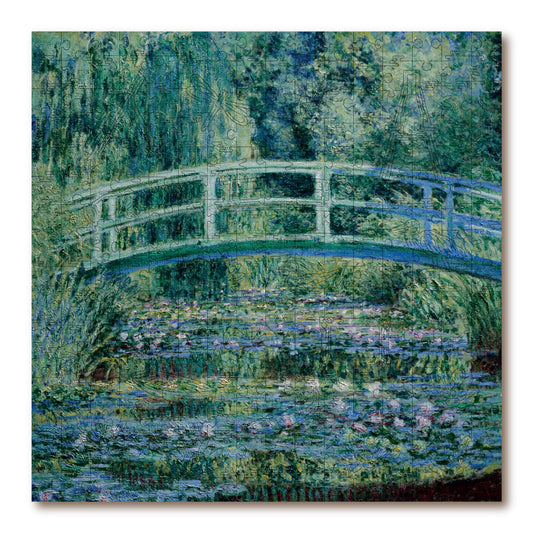 Victory Wooden Water Lilies & Japanese Bridge Jigsaw Puzzle