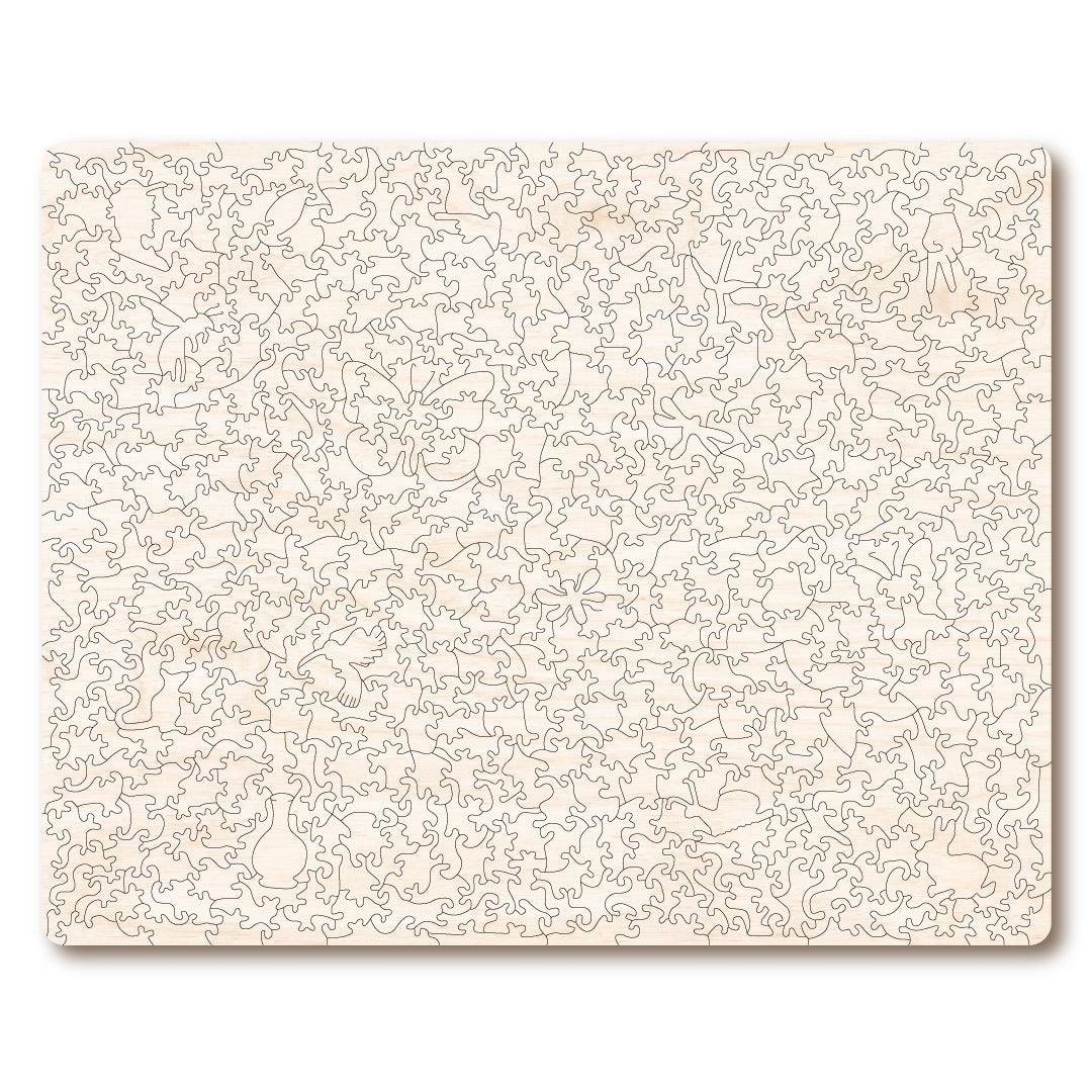 Victory Wooden Eyes Full Of Stars - Artisan™ Jigsaw Puzzle