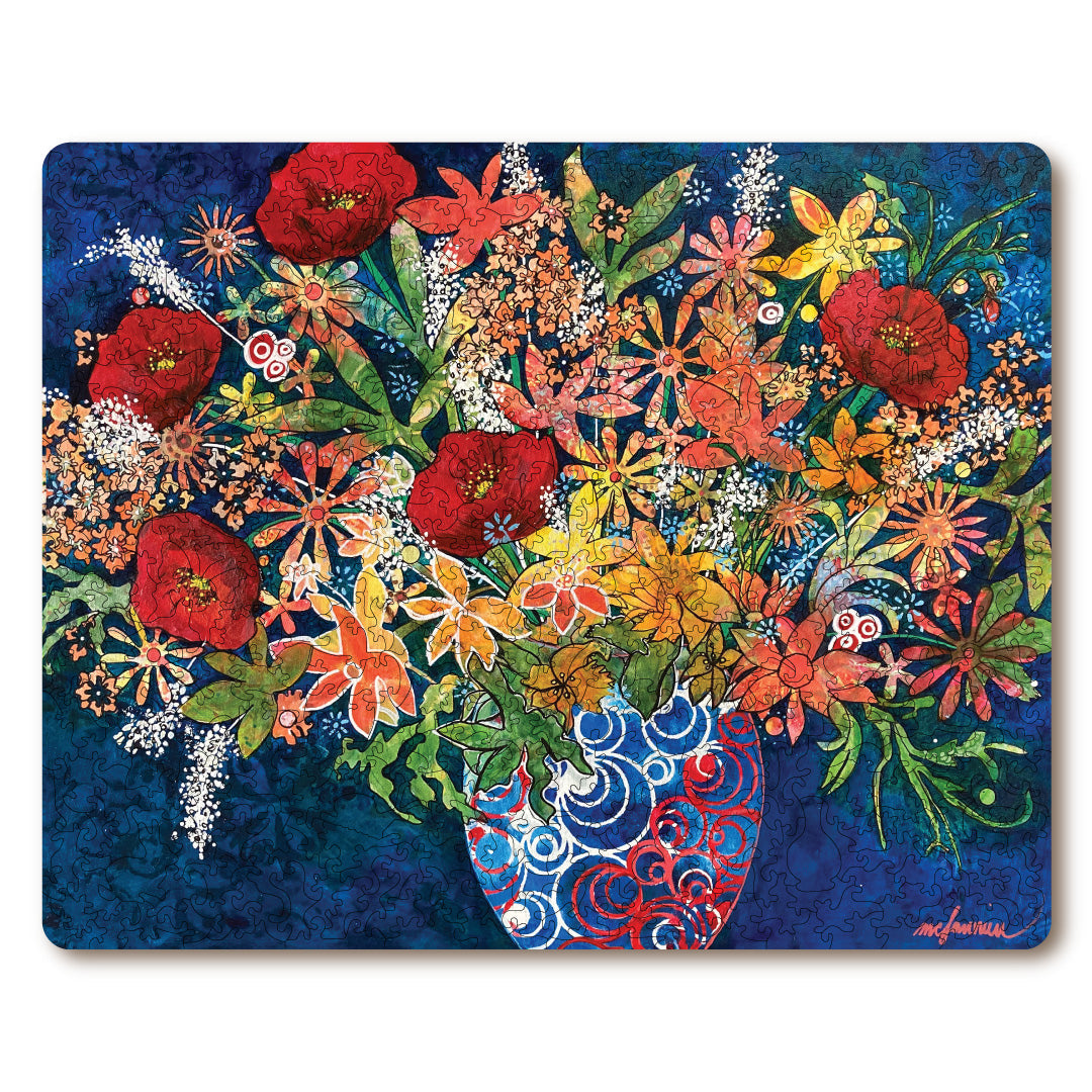 Victory Wooden Eyes Full Of Stars - Artisan™ Jigsaw Puzzle