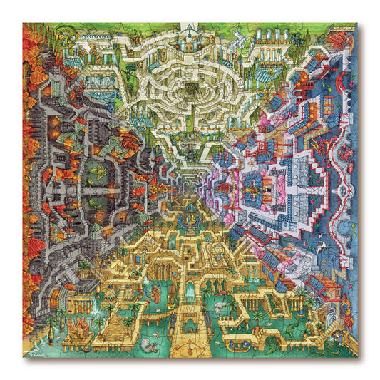 Victory Wooden Mythical Maze Jigsaw Puzzle