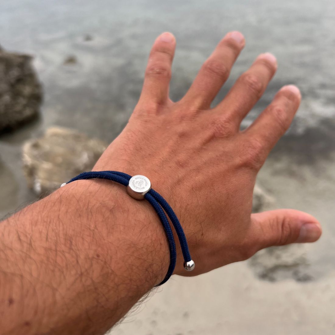 Rope Bracelet - Dark Blue by Swole Panda