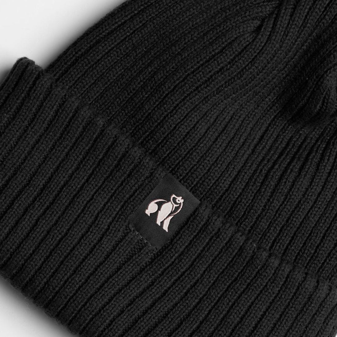 Organic Cotton Beanie - Black by Swole Panda