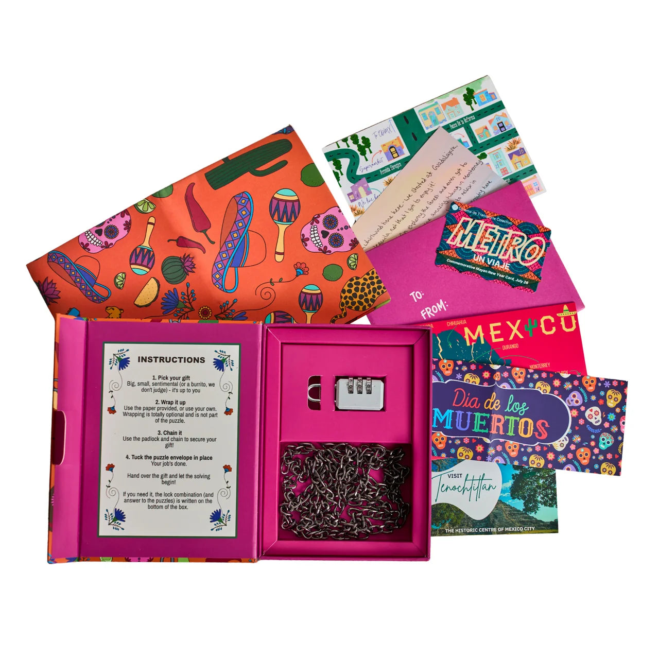 Padlock'd: Mexico Escape Room Gift Game