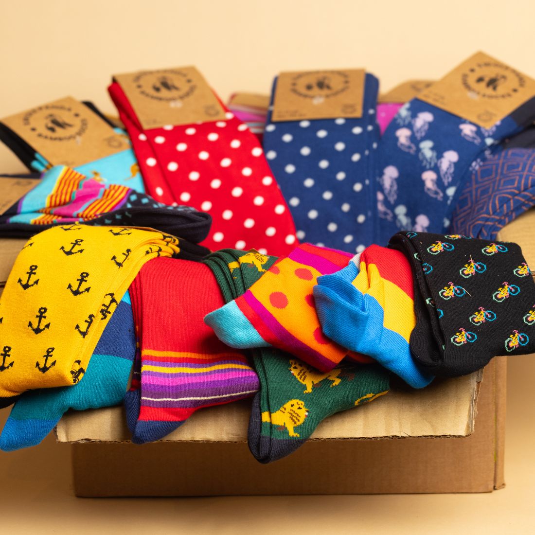 The Swole Panda Socks Mystery Box by Swole Panda