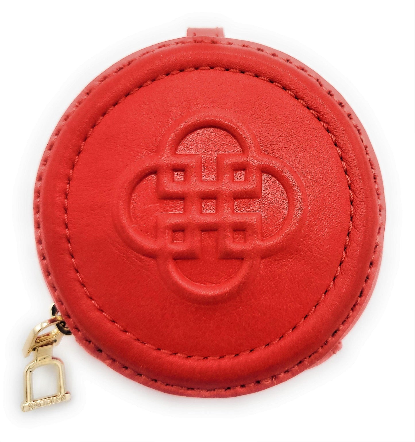 SADDLER IVY Real Leather Design Zip Top Coin Purse | Gift Boxed