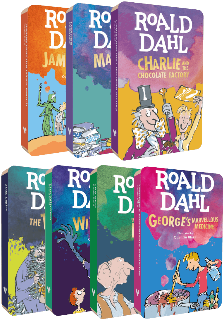 Roald Dahl Gift Bundle for Voxblock Audiobook Player
